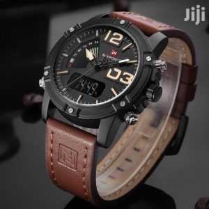 NAVIFORCE NF 9095 Military Dual-Time Watch