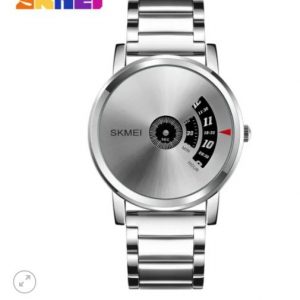 SKMEI 1260 Stainless Steel Watch For Men – Silver