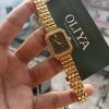 Oliya ladies watch golden-black colur